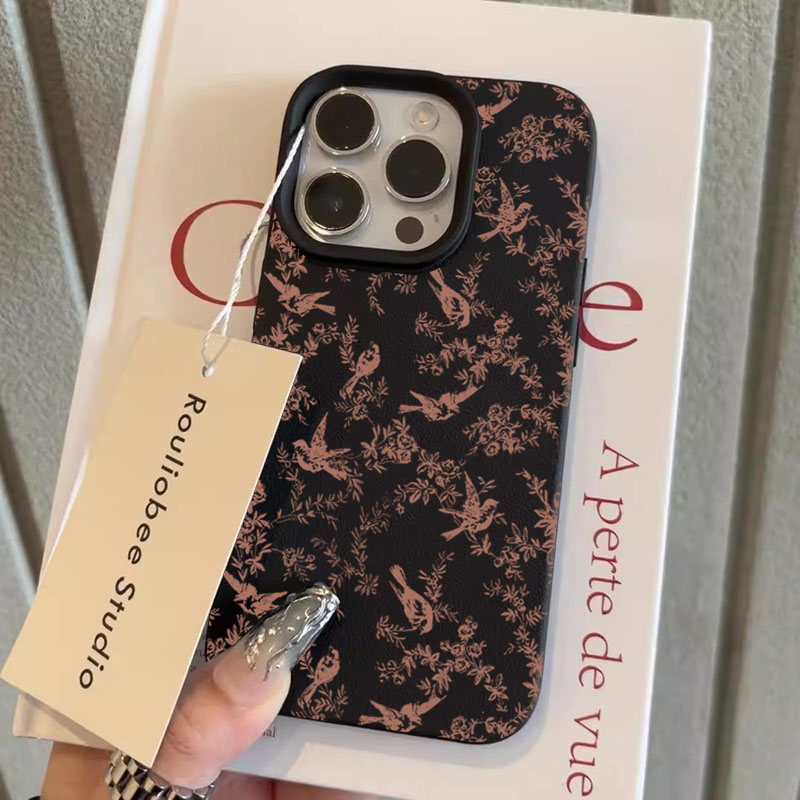Phone Cases Pink - Розовый силиконовый чехол с узором в