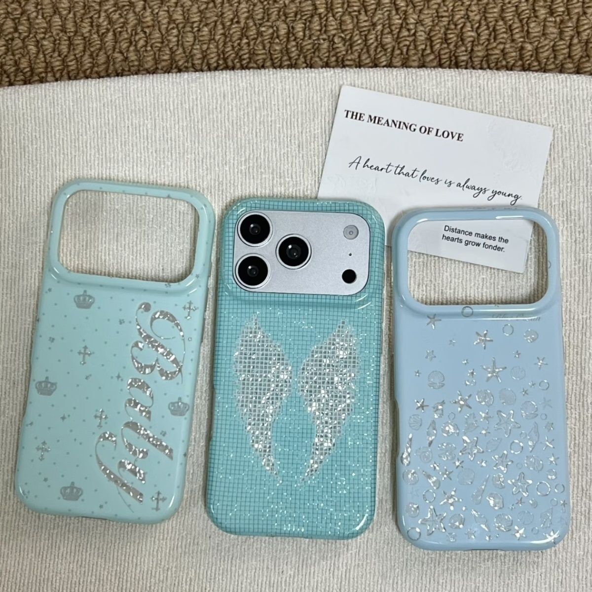 Phone Cases Korean - Корейский чехол для телефона в мятно-зеленом