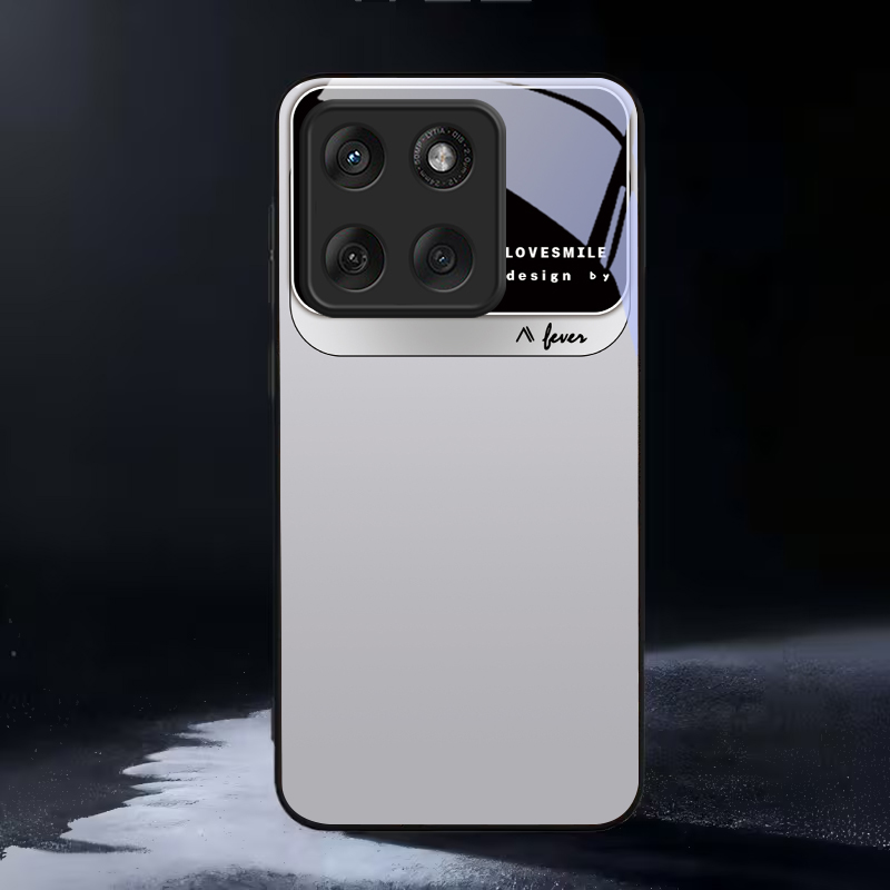 Phone Cases Typo - Монохромный чехол для телефона из черного