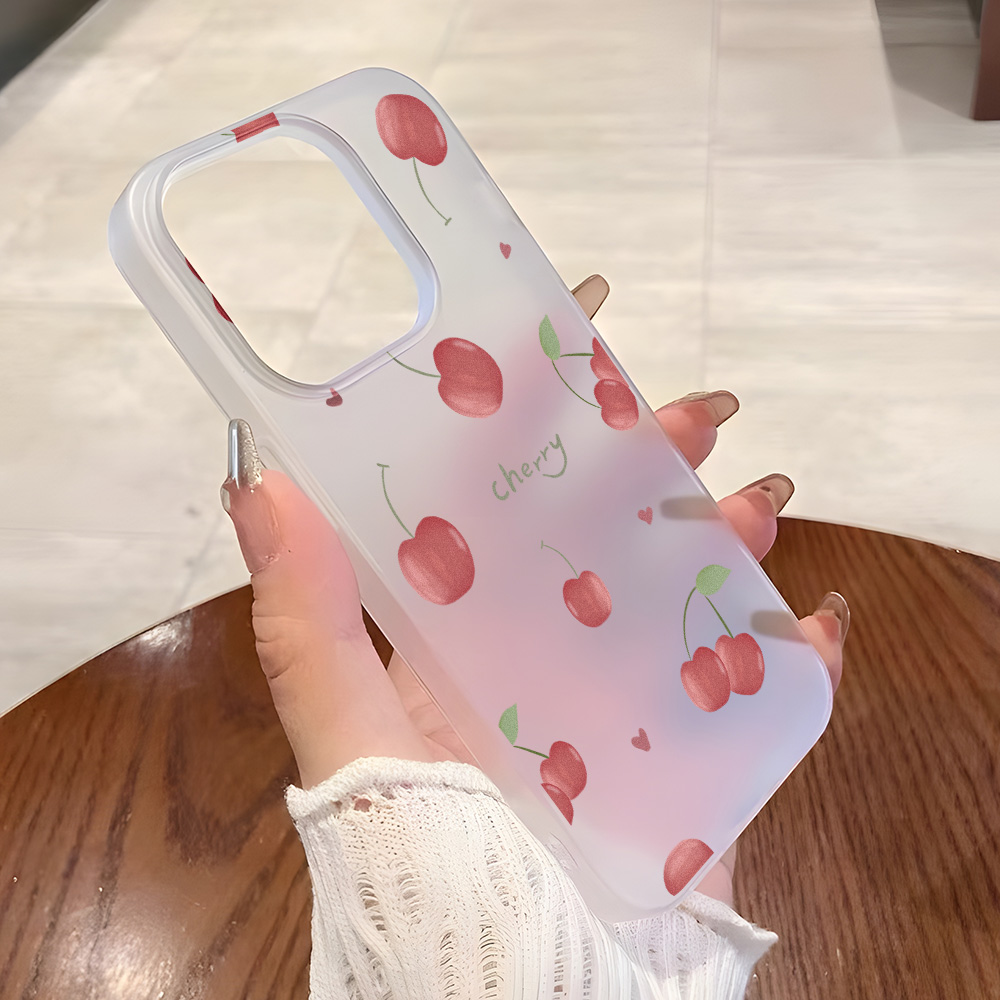 Matte Frosted Case - Чехол для телефона Cherry с матовым