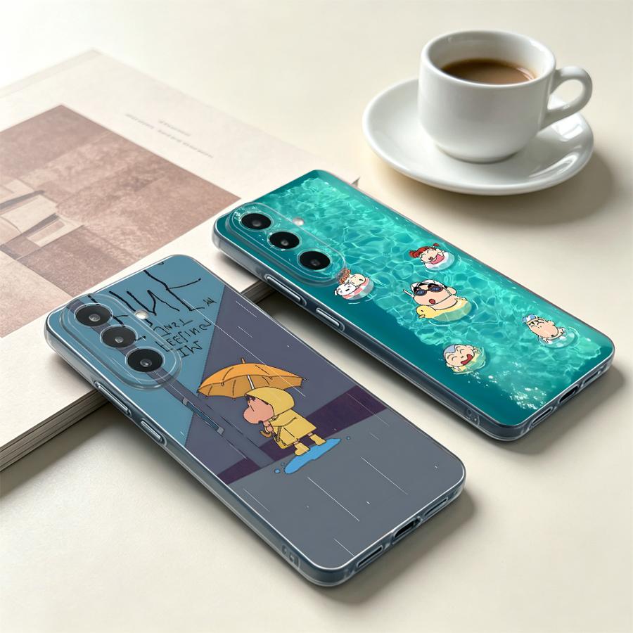 Phone Cases A14 Samsung - Желтый чехол-зонт для телефона Samsung Galaxy