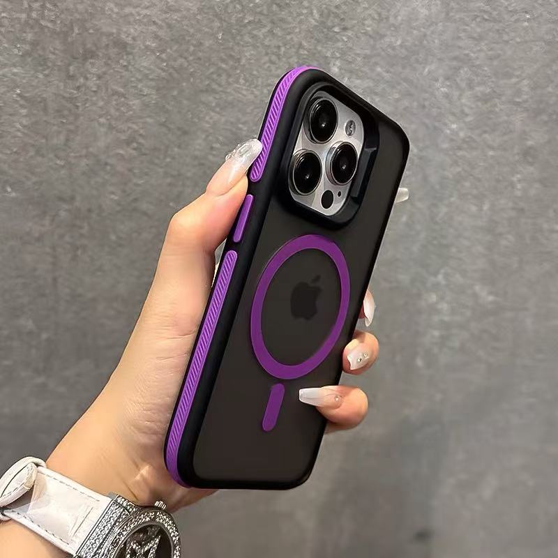 Matte Frosted Case - Новый двухцветный матовый магнитный чехол для