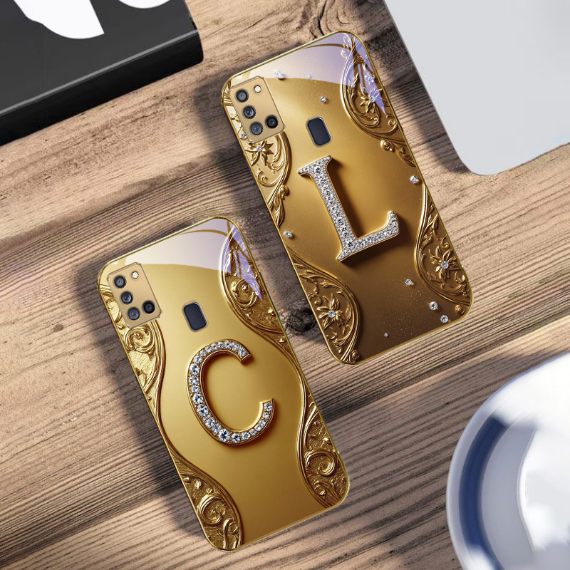 Золотой стеклянный чехол для т – обзор и цена Phone Cases A14 Samsung