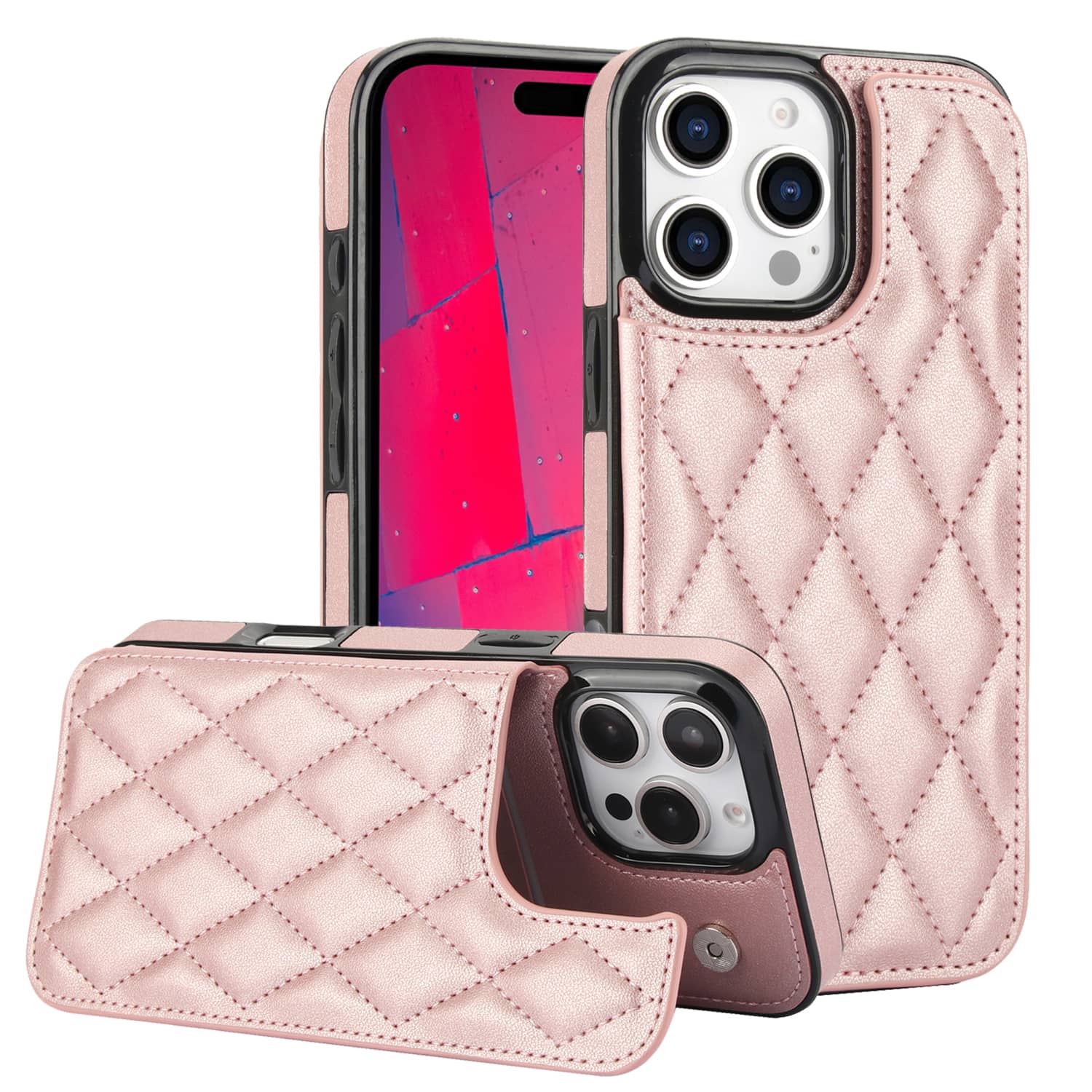 Чехол для iPhone 16 Pro Max iP – обзор и цена Leather Folio Wallet Case