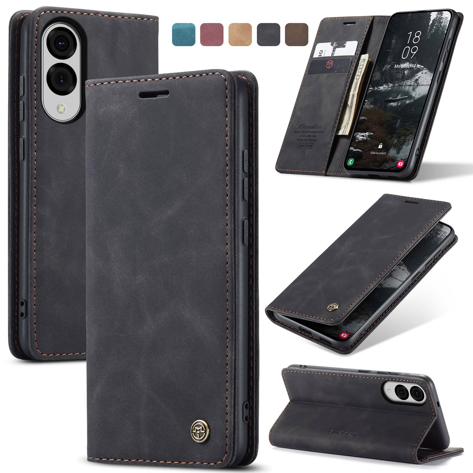 Флип-чехол-кошелек для Samsung – обзор и цена Leather Folio Wallet Case