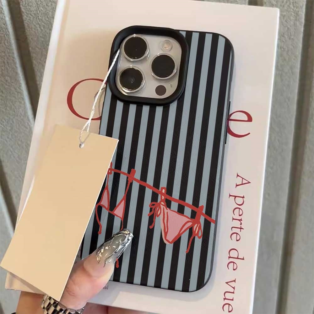 Сине-белый полосатый чехол-бик – обзор и цена Phone Cases Blue