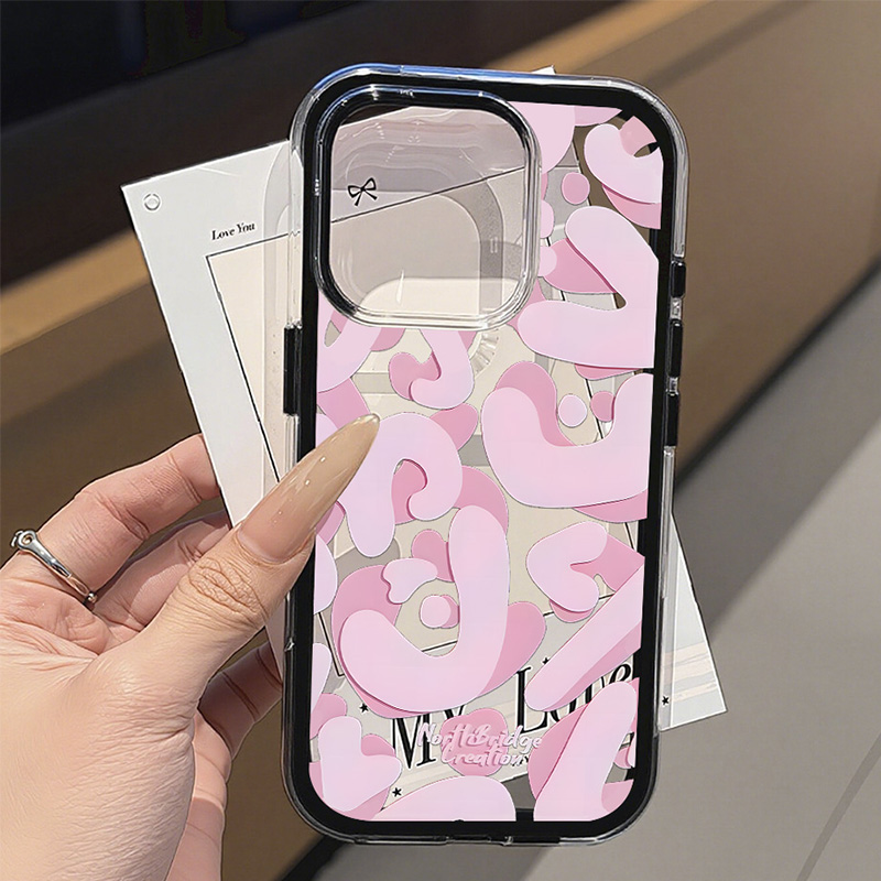 Прозрачный чехол для телефона  – обзор и цена Phone Cases Pink