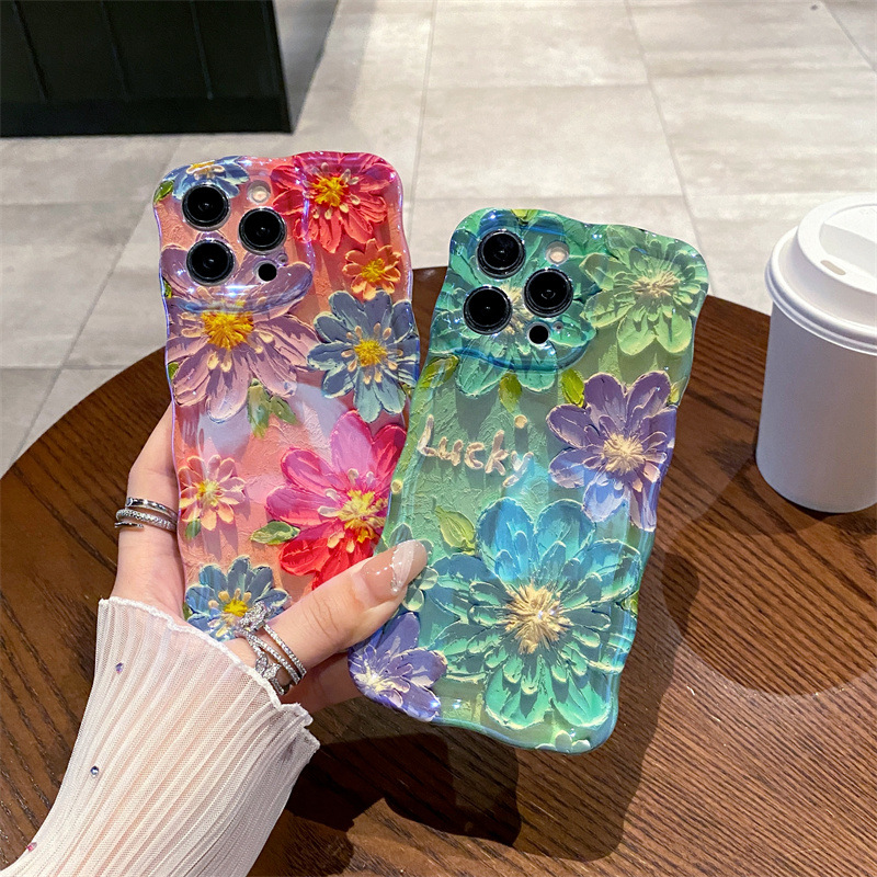 Ретро синий свет, картина масл – обзор и цена Phone Cases Blue