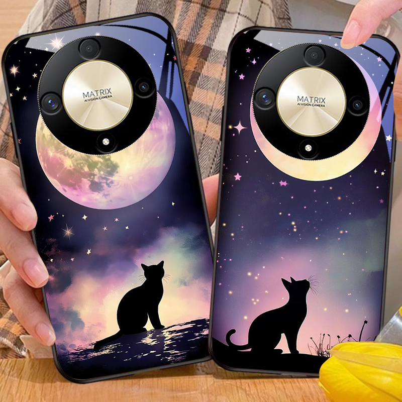 Кошка под луной для Honor Magi – обзор и цена Phone Cases Under 200
